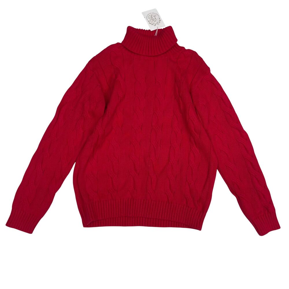 NWT TBBC Size 12 Townsend Turtleneck Sweater